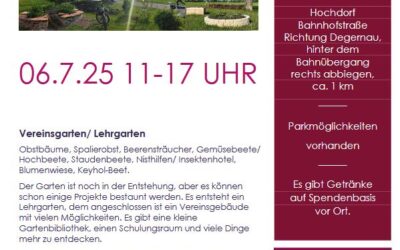 Tag der offenen Gartentür